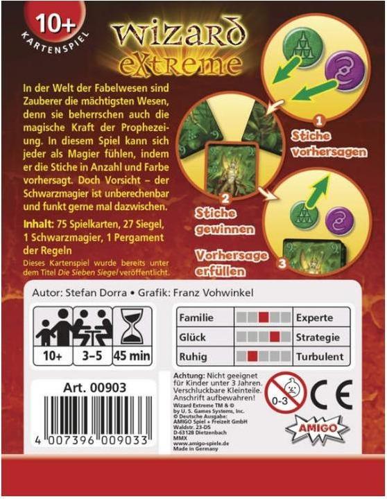 Actual product image Amigo Wizard Extreme (German)