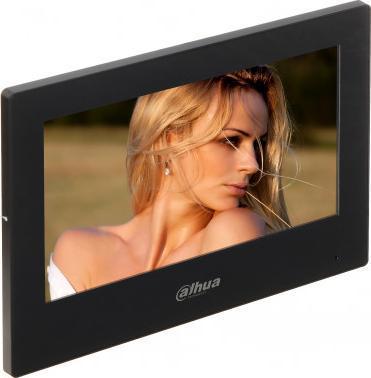 Produktbild Dahua IP-Gegensprechmonitor VTH5321GB-W. 7 Zoll 1024x600. WLAN, PoE (802.3af). SCHLUCK. Andoid 8.1, Schwar (WLAN)