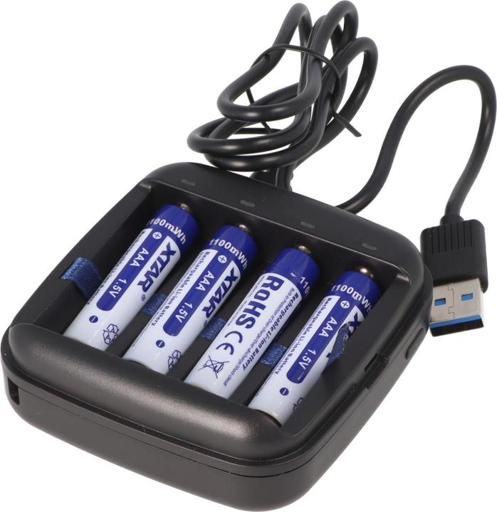 Produktbild Xtar AAA Akku wiederaufladbar nur mit speziellem Ladegerät (1 Stk., AAA, 700 mAh)