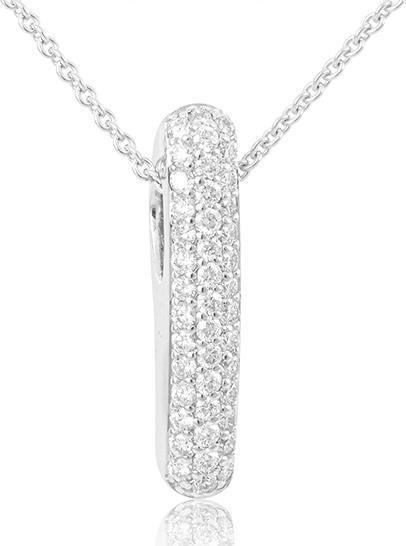 Breuning ANHÄNGER - BRILL. 0,428 Ct. H/si (585, - Gold)