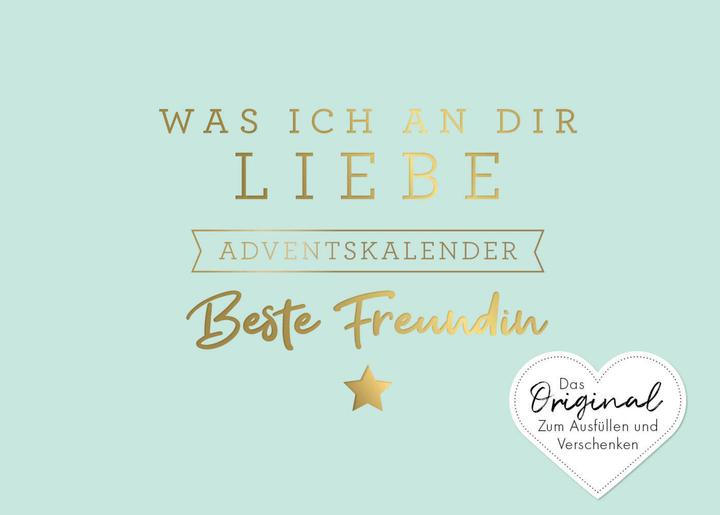 Produktbild Was ich an dir liebe, beste Freundin