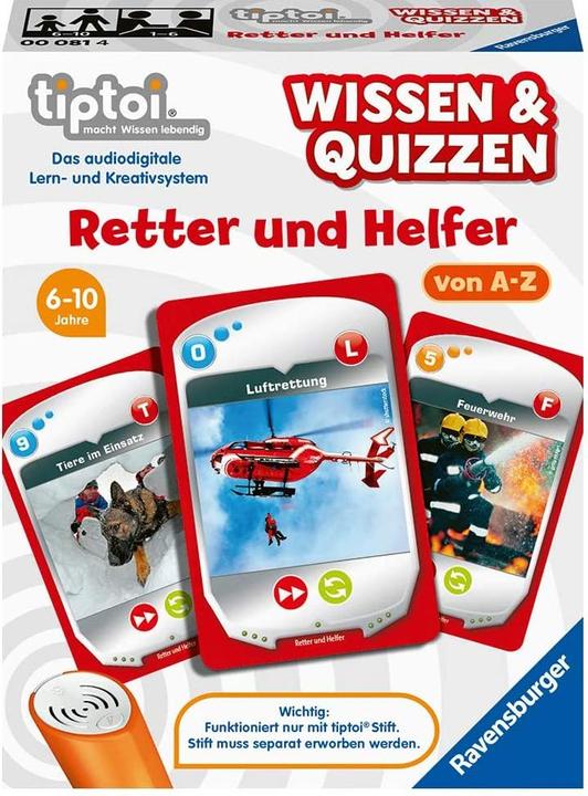 Produktbild tiptoi Retter und Helfer (Deutsch)