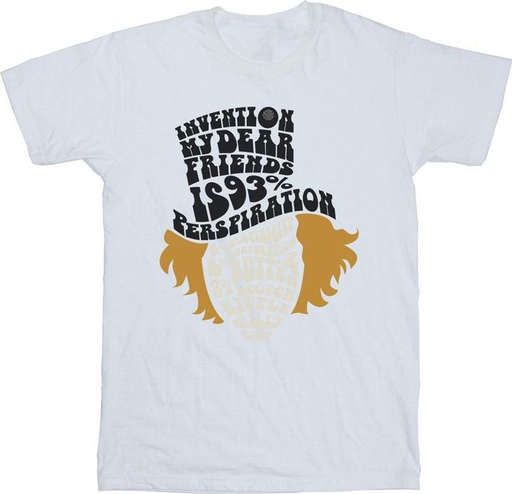 Produktbild Willy Wonka & the Chocolate Factory Willy Wonka Typed Head TShirt (4XL)