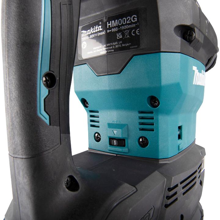 Immagine prodotto Makita XGT HM002GZ03 Batteria Scalpello Martello 40VMAX (Batteria ricaricabile, 40 V)
