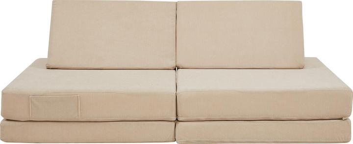 Produktbild En.Casa Spielsofa Norhulta 5-tlg. 120x66x46 cm Cord Beige (Kindersofa)