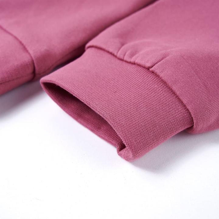 Immagine prodotto VidaXL Felpa da bambino rosa lampone 104,Materiale: 95% cotone (104)