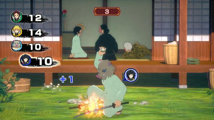 Actual product image Sega Demon Slayer: Kimetsu No Yaiba - Sweep the Board! (Switch, Switch Lite, Switch OLED, EN)