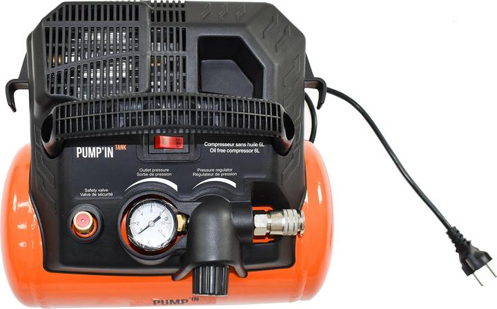 Image du produit Pump'in TANK - Mini-compresseur avec cuve de 6l