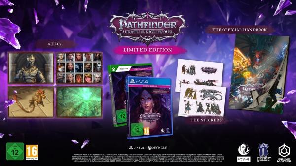 Immagine prodotto Pathfinder: L'ira dei Giusti Edizione Limitata (PS4) (PS4, DE)