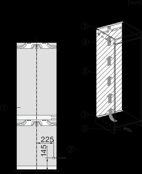 Image du produit Miele KFN 7734 C (253 l)