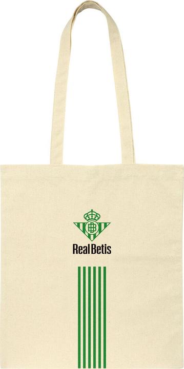 Real Betis Balompié Handtasche Beige Baumwolle