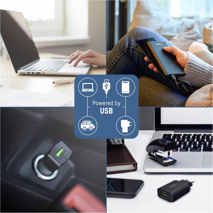 Produktbild Ansmann Comfort Mini Ladegerät inkl. 2 AA Mignon Akkus 2100 mAh (1 Stk., AA, AAA, 2100 mAh, Ladegerät inkl. Akku)