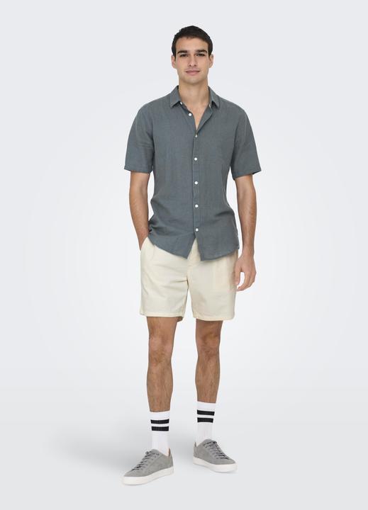 Produktbild Only & Sons Onscaiden Life Ss Solid Linen Shirt Noos (M)