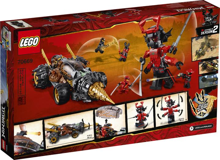 Produktbild LEGO Coles Powerbohrer (70669, LEGO Ninjago)