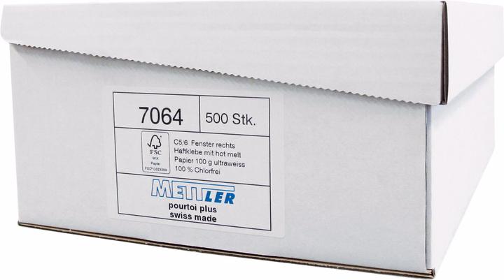 Actual product image Mettler Office Envelope (C5/6, 500 x)