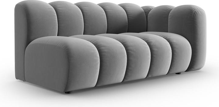 Actual product image Micadoni Velvet Right Modular Sofa, "Lupine", 3 Seats, 175x95x70Made in Europe (2 person sofa, 3-seater, 4-seater)