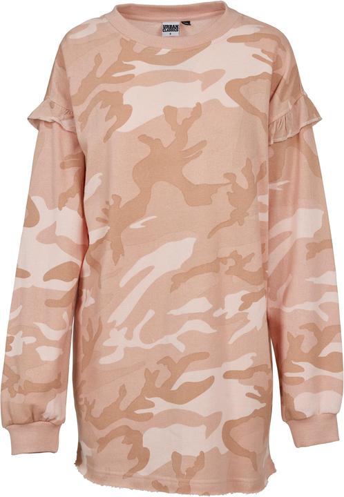 Produktbild Urban Classics Ladies Camo Volant Crew Dress (M)