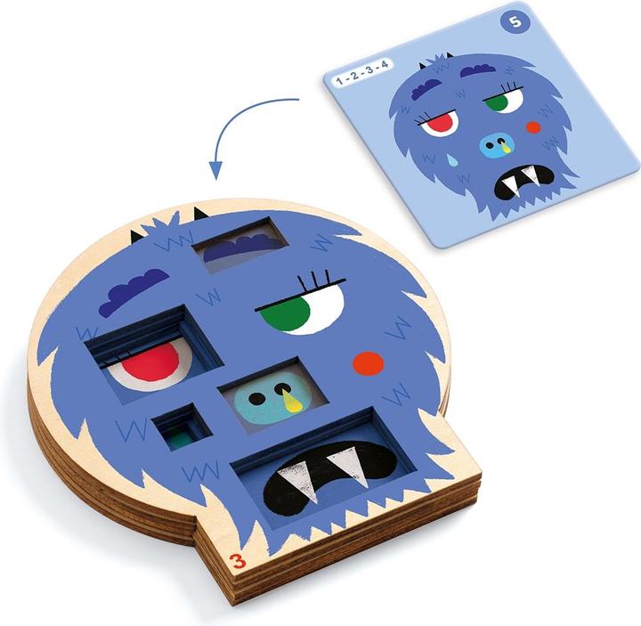 Image du produit Djeco Visages fous