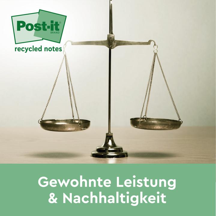 Produktbild Post-it Recycling Z-Notes (76 x 76 mm)