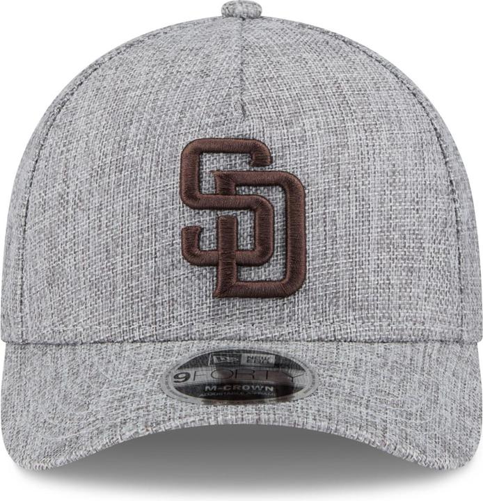 Actual product image New Era 9Forty M-Crown Cap - Weave San Diego Padres Grau (M)