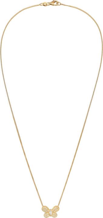 Immagine prodotto Elli Collana di cristallo, farfalla (Argento 925, Zirconia, 45 cm)