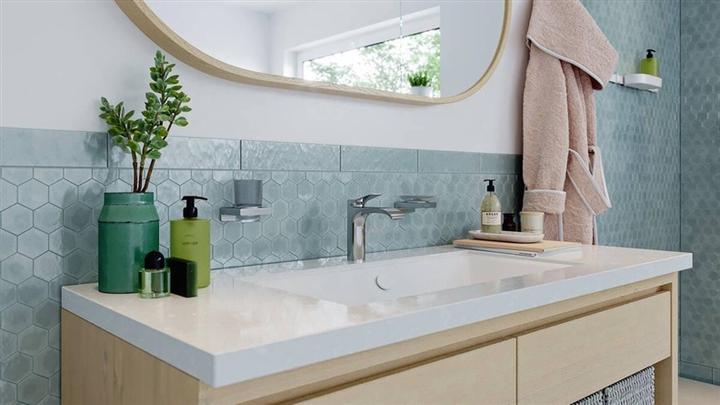 Actual product image hansgrohe Vivenis Waschtischmischer 110 (chrom) mit Ablaufgarnitur
