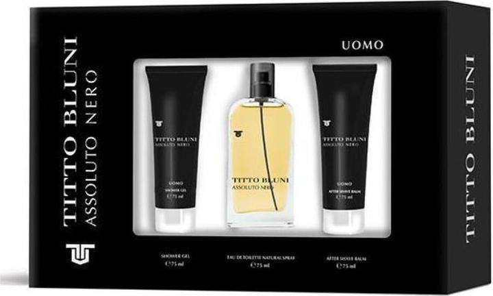 De Ruy Perfumes Titto Bluni Assoluto Nero Uomo Edt Spray 75 ml Sets (Parfum set)