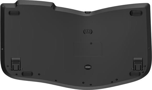 Actual product image Kensington KB675 EQ TKL Rechargeable Ergo (Eng. Int., Cable, Wireless)