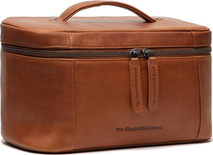 Actual product image The Chesterfield Brand Wax Pull Up Limone toiletry bag leather 29 cm (6 l)