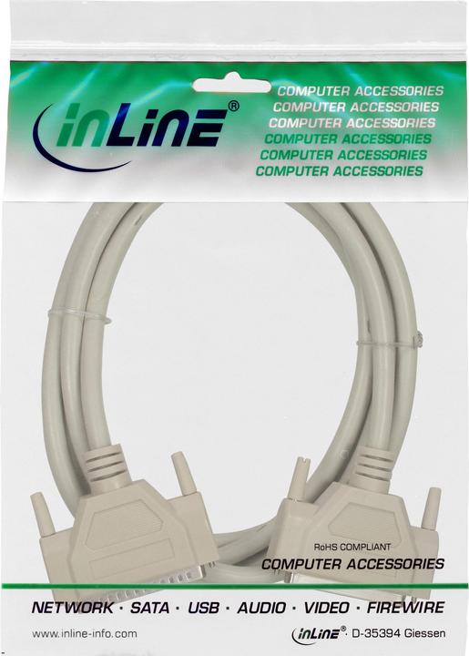 Produktbild InLine Serielle Verlängerung (2 m, VGA)