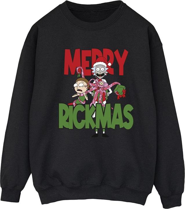 Rick And Morty Merry Rickmas Sweatshirt (L)