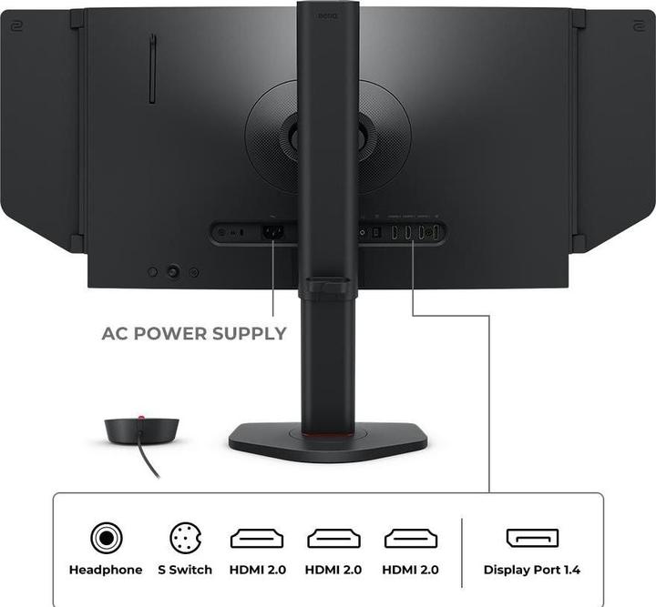 Actual product image BenQ XL2546X+ (1920 x 1080 pixels, 24.50")