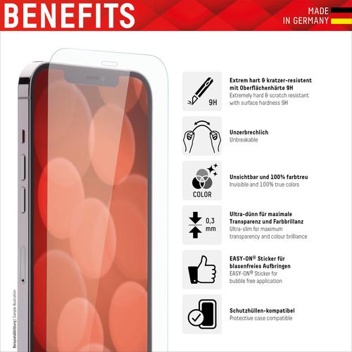 Image du produit Displex Smart Glass, Displayschutzfolie (1 pièce(s), Apple iPhone 14, Apple iPhone 13, Apple iPhone 16e, Apple iPhone 13 Pro)