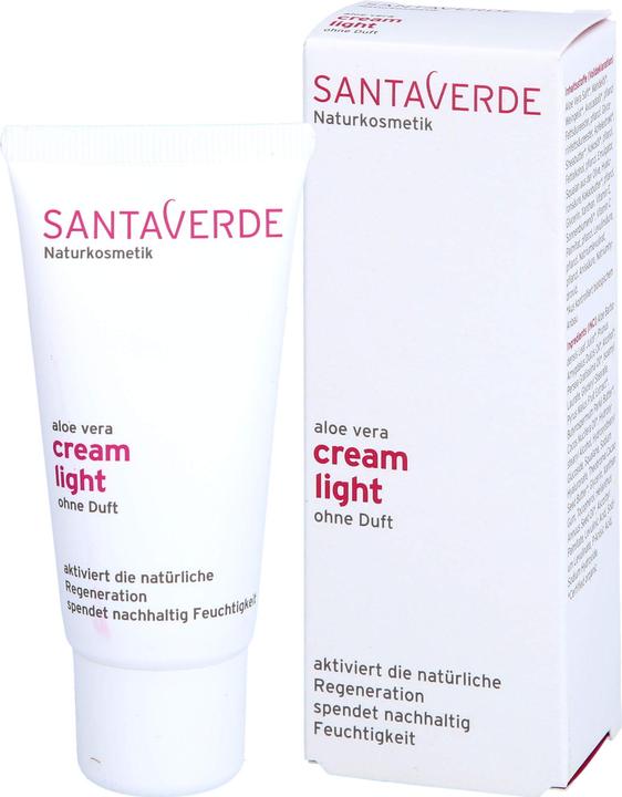 Immagine prodotto SantaVerde Aloe Vera Cream Light Unscented (30 ml, Crema da giorno)
