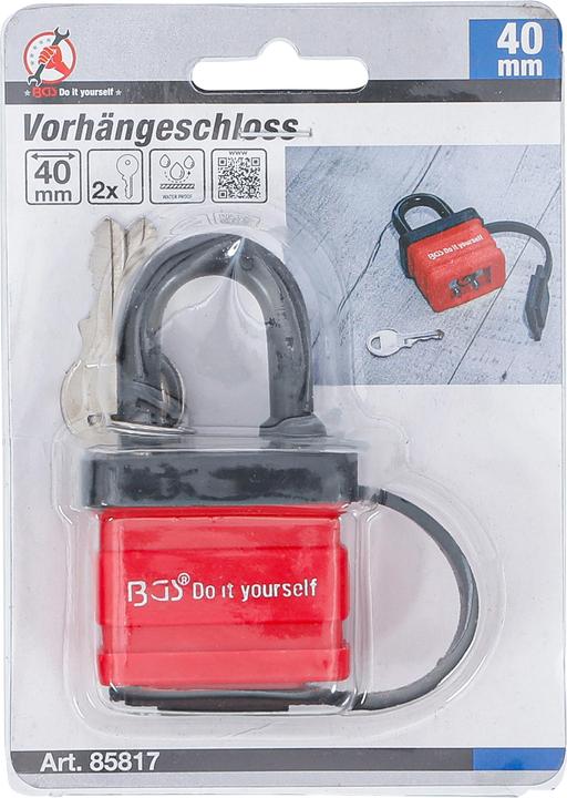 Productafbeelding BGS Hangslot | 40 mm | waterafstotend