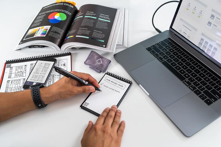 Actual product image Rocketbook Mini (A6, Dotted, Hardcover)