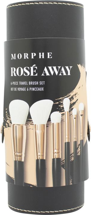 Image du produit Morphe Rose Away Makeup Brush Set - 6 Pieces + Storage Tub (Sourcils)