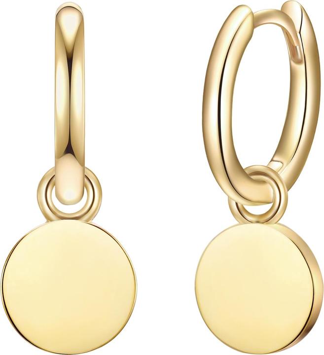 Immagine prodotto Glanzstücke München Cerchio da donna in argento sterling e oro giallo - 31566 (Argento)