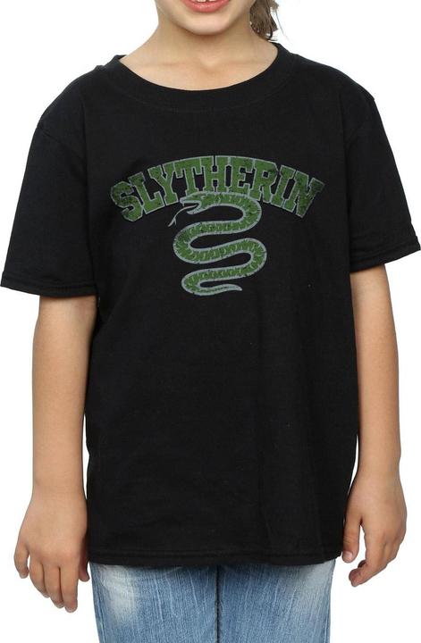 Produktbild Slytherin Sport Emblem TShirt Mädchen (128)