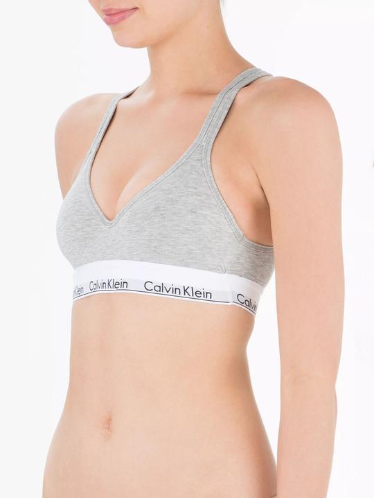 Produktbild Calvin Klein Bustier "Modern Cotton Lift" Grau (L)