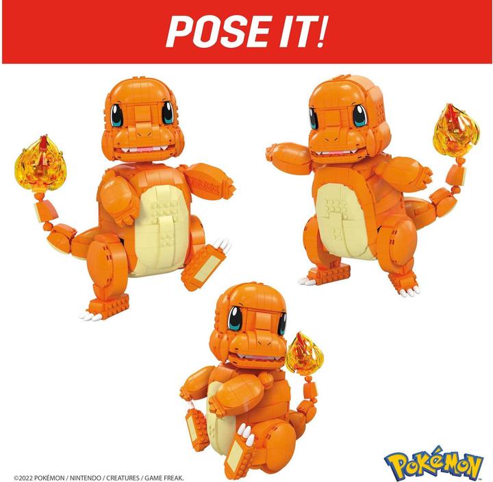 Actual product image Mega Construx Pokémon Jumbo Glumanda