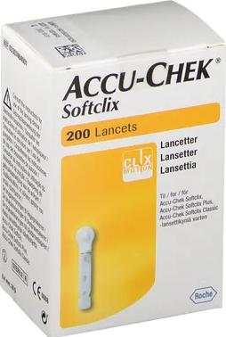 Image du produit Roche Lancettes Softclix II (200 pièces) (Lancette)