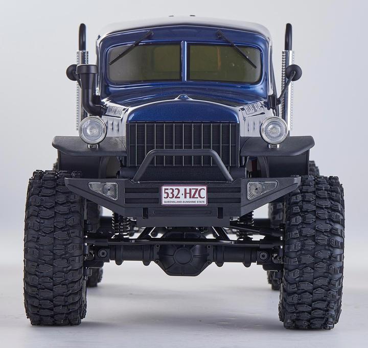 Immagine prodotto RocHobby Scala Crawler Atlas Mud Master 4WD Blu, ARTR, 1:10 (RTR pronto all'uso)