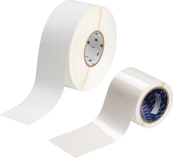 Produktbild Brady Set mit Polyester-Etikett und Schutzlaminat für J4000 J5000 Drucker - 85,09 x 55,12 mm