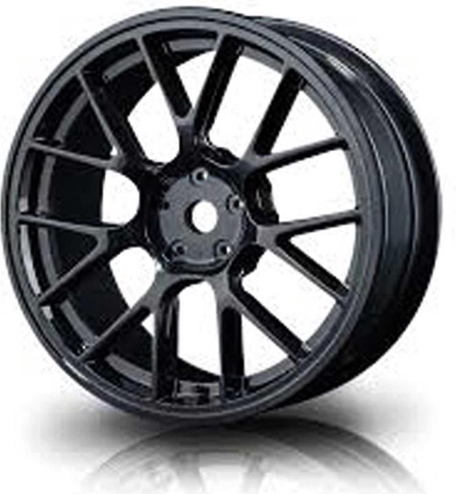 Produktbild MST felge re black 24mm 0mm offset 4 stück