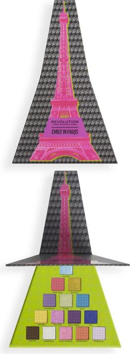 Actual product image Revolution Eye shadow palette X Emily In Paris City Of Love (Palette) 9.75 g
