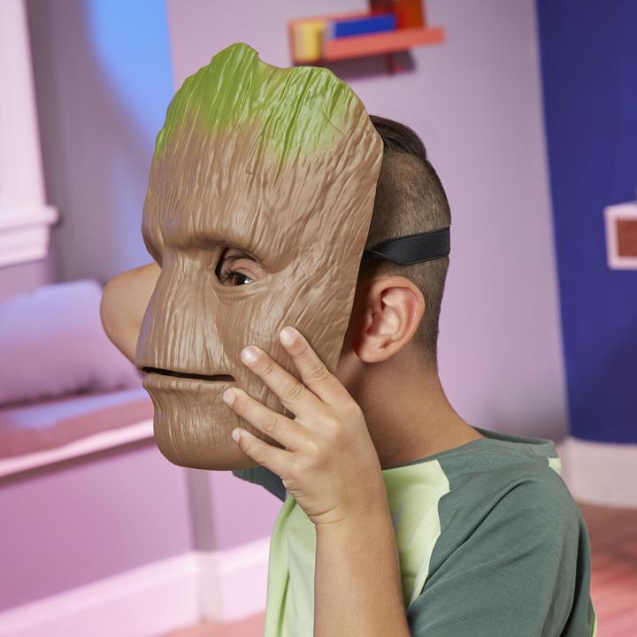 Produktbild Hasbro Marvel Guardians of the Galaxy Vol. 3 Groot Rollenspielmaske, sprechende Groot Maske, Superhelden-Ma