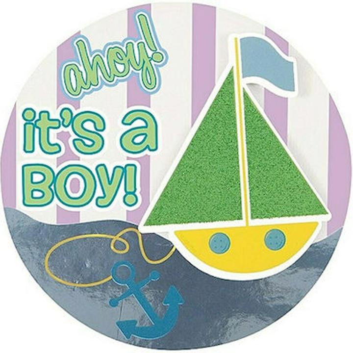 Unique Party PartyButton It's A Boy Baby Shower (One Size)