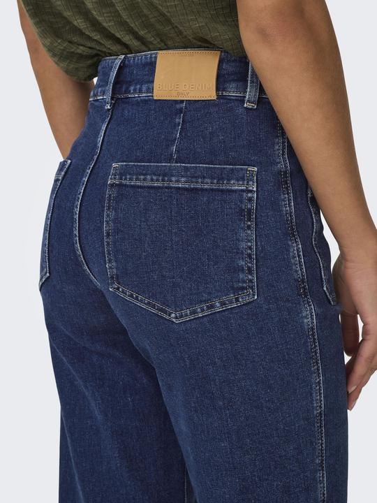 Actual product image Only ONLJUICY Hohe Taille Weiter Beinschnitt Jeans Jeans mit weitem Bein (W30/L32)