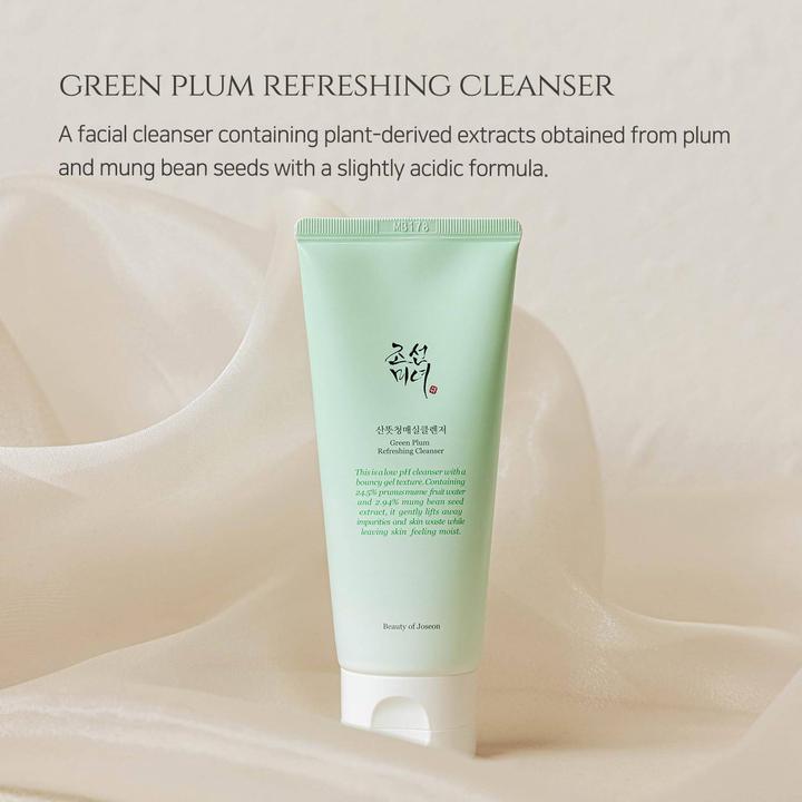 Actual product image Beauty of Joseon Green Plum Refreshing Cleanser (Gel, 100 ml)